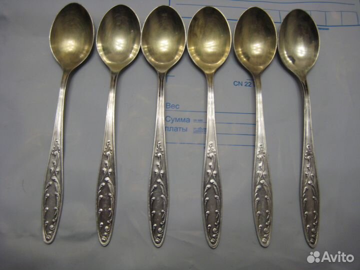 Ложки мельхиоровые мнц