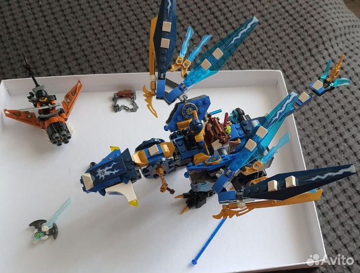 Lego Ninjago 70602 1 Дракон Джея оригинал