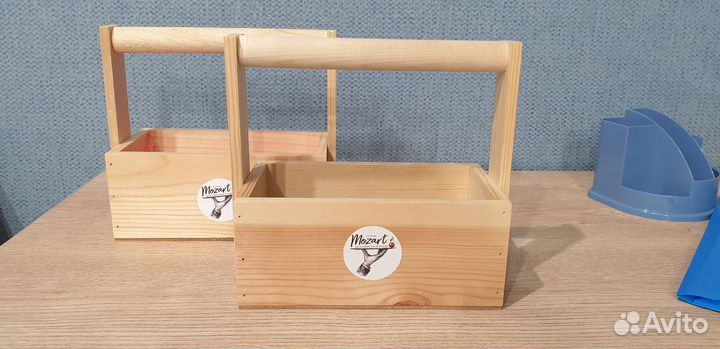 Подарочная деревянная коробка