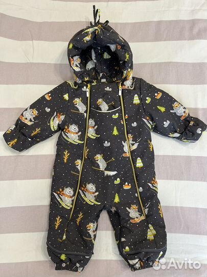 Комбинезон детский зимний демисезон 74 80