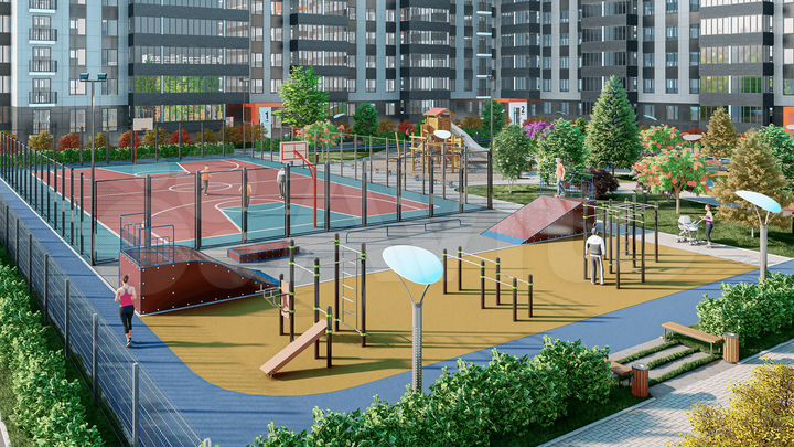 1-к. квартира, 35,7 м², 25/25 эт.