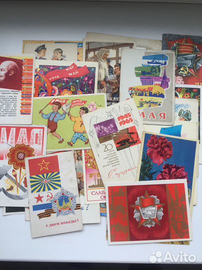 Открытки СССР 60-х годов