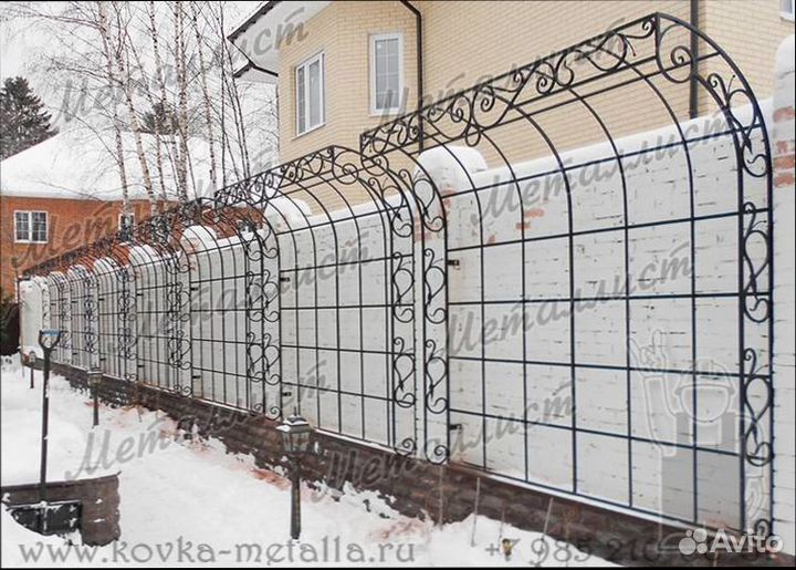 Садовые арки. Перголы. Шпалеры