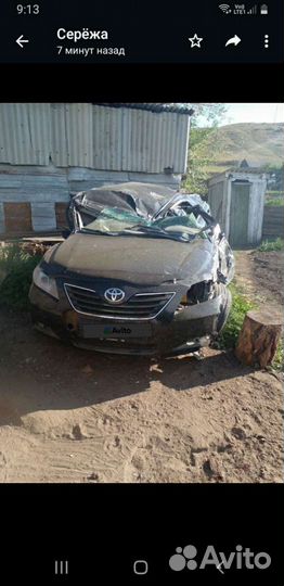 Toyota Camry 3.5 AT, 2006, битый, 279 300 км