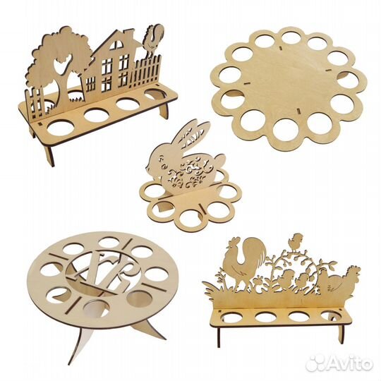 Подставки под яйца / под яйца и кулич