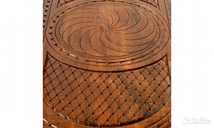 Нарды резные Бесконечность с ручкой Haleyan