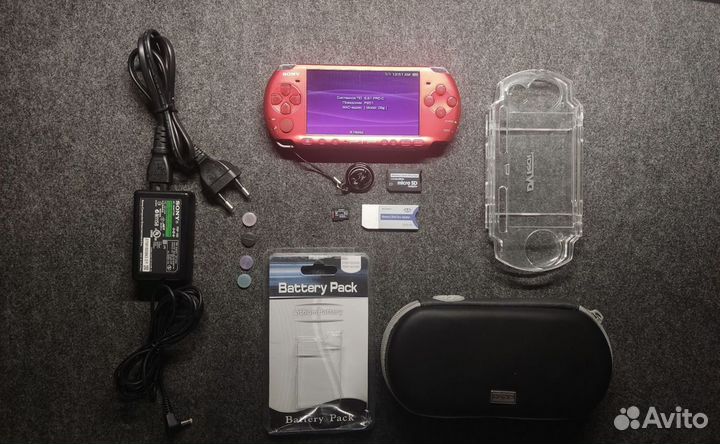 Sony PSP-3006 Красная