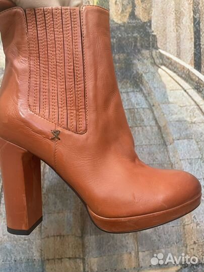 Ботильоны натуральная кожа