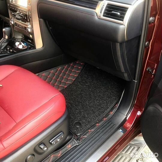 Lexus GX460 3Д 3D Ковры из экокожи O3CN1