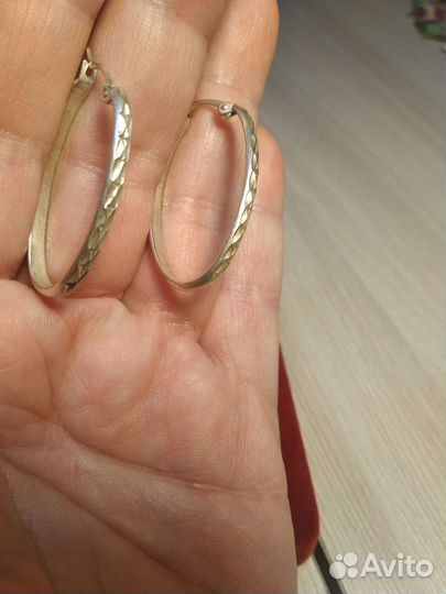 Серебряные серьги