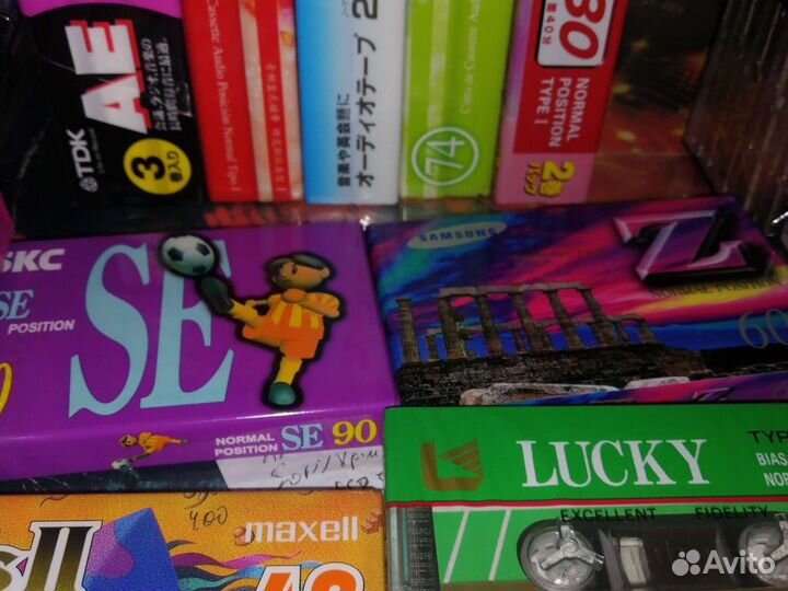Аудио кассеты новые и бу в отл. Состоянии