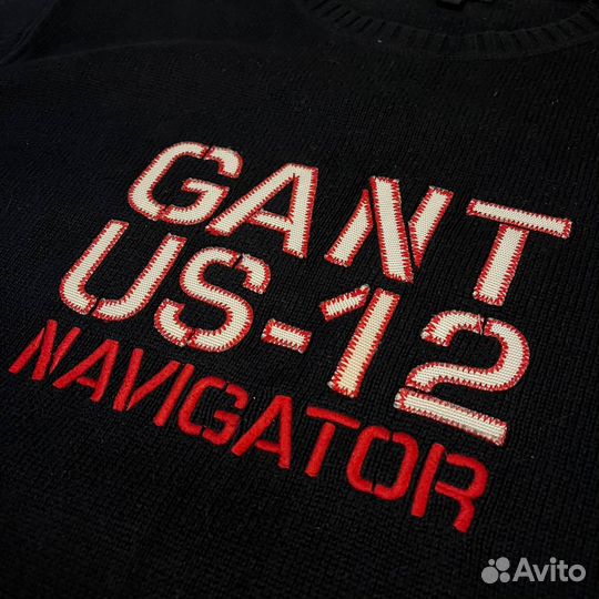 Ретро свитер Gant оригинал