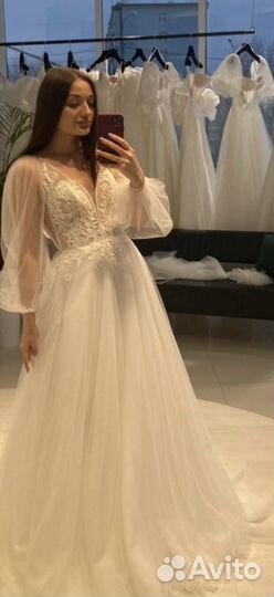 Свадебное платье 42 44