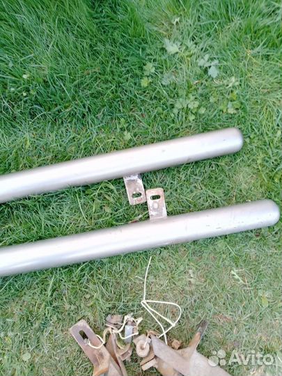 Пороги на hyundai Santa Fe хром