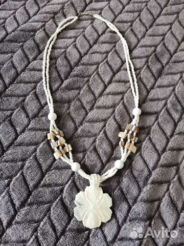 Колье ожерелье из бисера