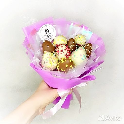 Букет клубника в шоколаде