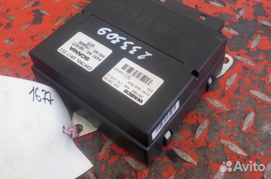 Блок управления ecas Scania P,G,R series 4 series