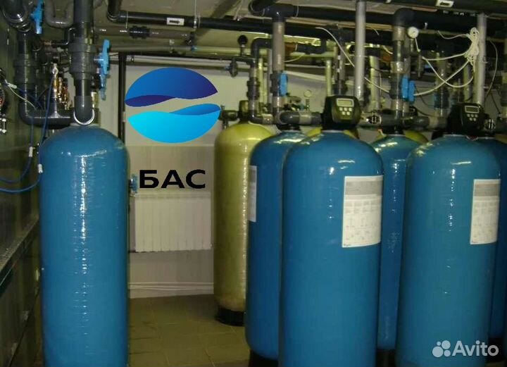 Фильтр обезжелезивания и умягчения воды 1056