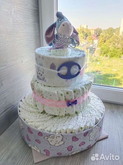 Торты из подгузников