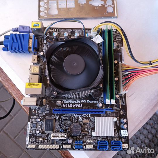 Материнская плата комплект i3