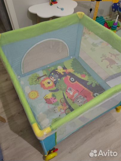 Манеж детский складной для путешествий Babyton