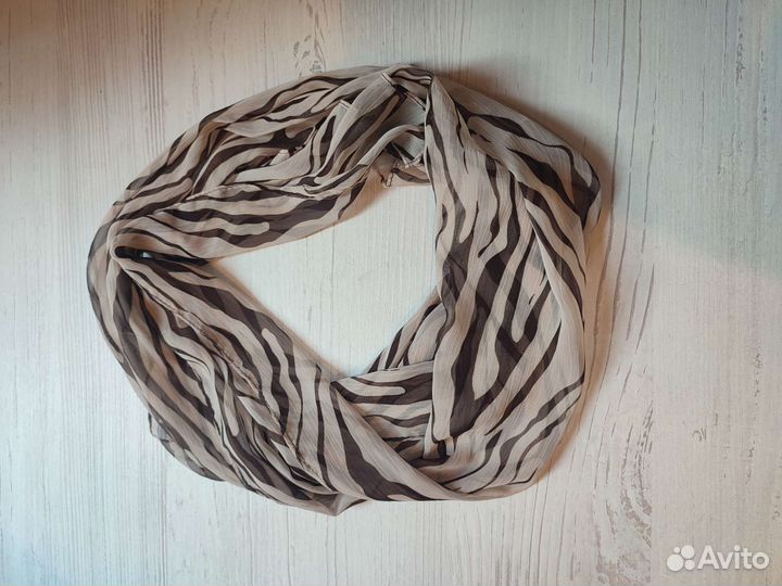 Шарф зебра
