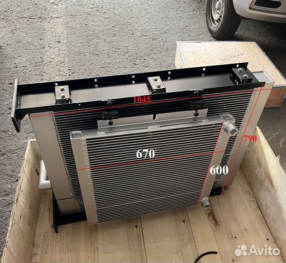 Радиатор основной sdlg 946 дв.Deutz WP6G175