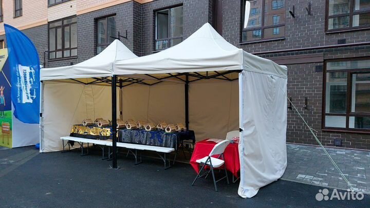 Шатер палатка 3-3 3-4.5 3-6 4-4 4-6 4-8