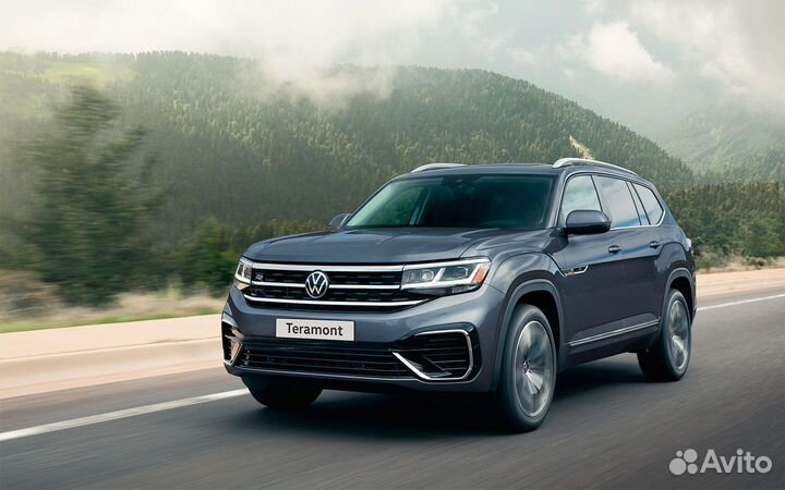 Лобовое стекло на VW teramont