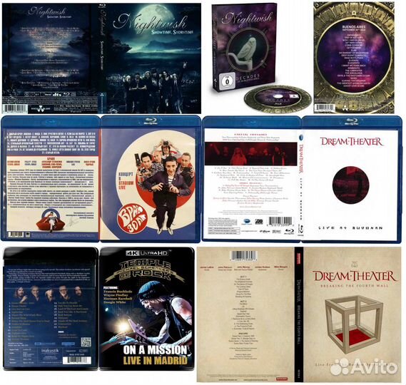 Rock - Pop - Jazz - Blu-Ray - 4K Made in Europe