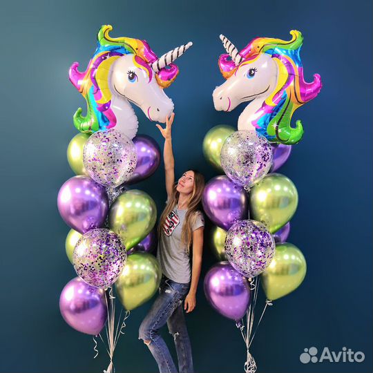 Стильные шары и шарики с гелием в Смоленске