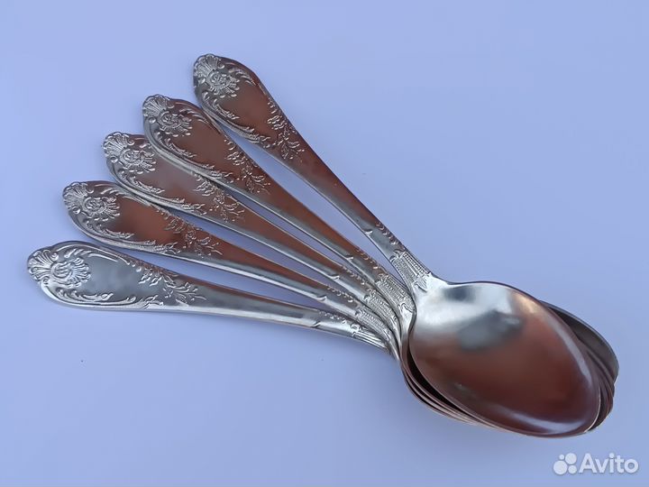 Ложки десертные мельхиоровые УССР