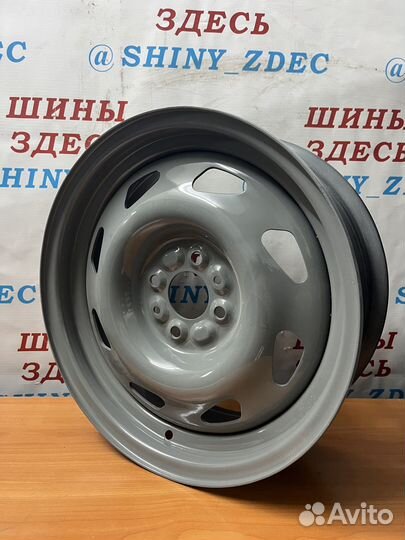 Диски R15 тзск Ваз Калина Гранта серебристый