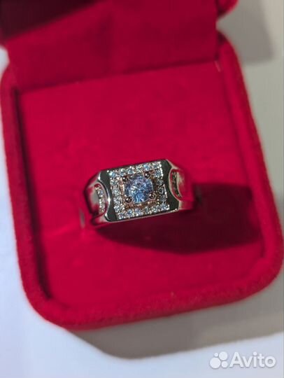 Перстень кольцо позолота