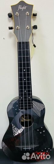 Укулеле сопрано новое flight TUS 21P black forest