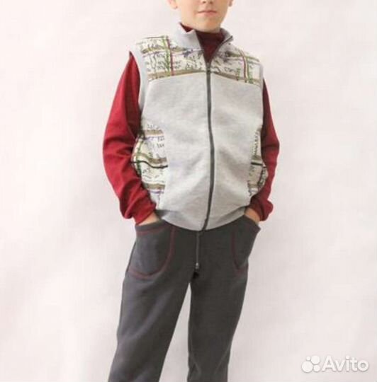 Жилет тёплый размер 152-158