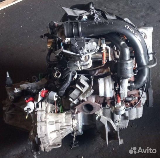 Двигатель K9K430 Nissan Qashqai 1.5л дизель 2010г