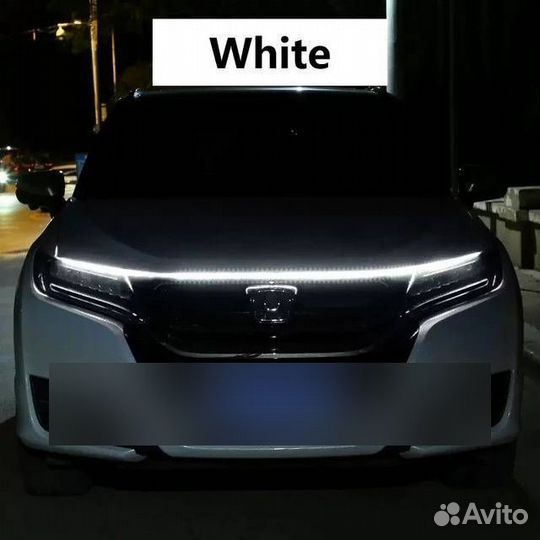 Светодиодная подсветка капота автомобиля,DRL,LED л