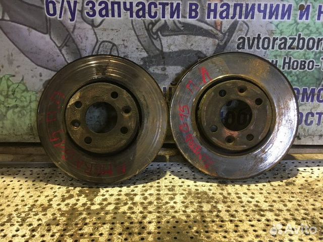 Диски тормозные передние Nissan Almera