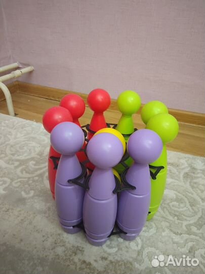 Кегли детские