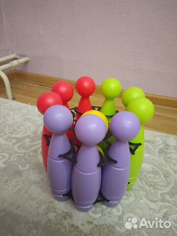 Кегли детские
