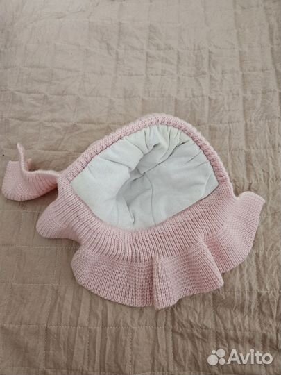 Шапка шлем Журавлик зимняя 40-42