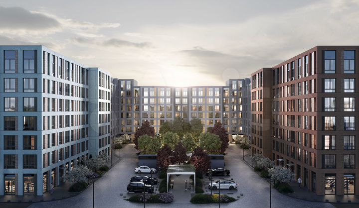 2-к. квартира, 59,6 м², 2/8 эт.