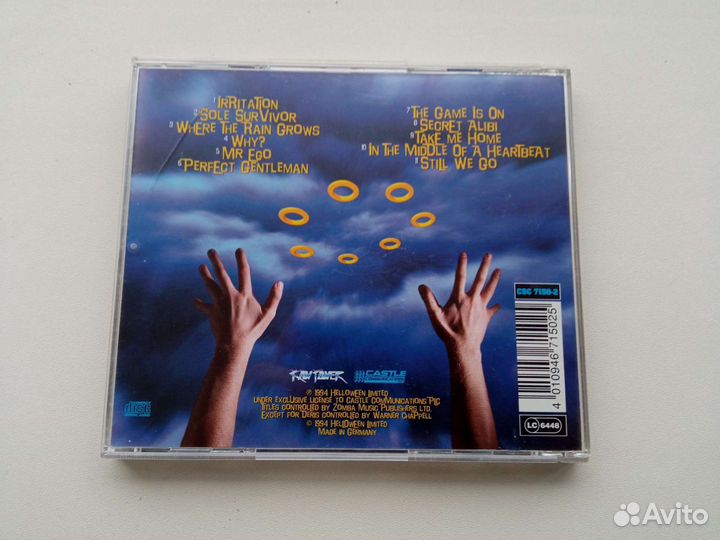 Helloween. Master Of The Rings 1994 фирменный