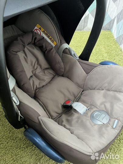 Автолюлька maxi cosi от 0, есть адаптер