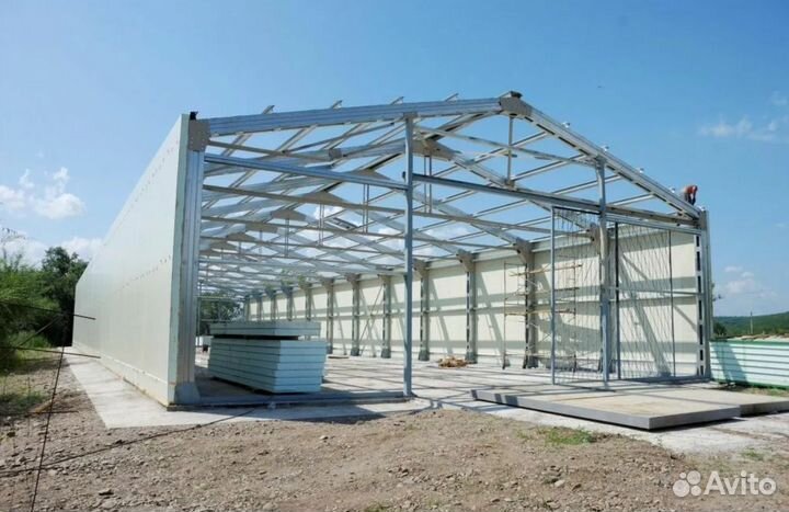 Строительство ангаров, складов, навесов под ключ