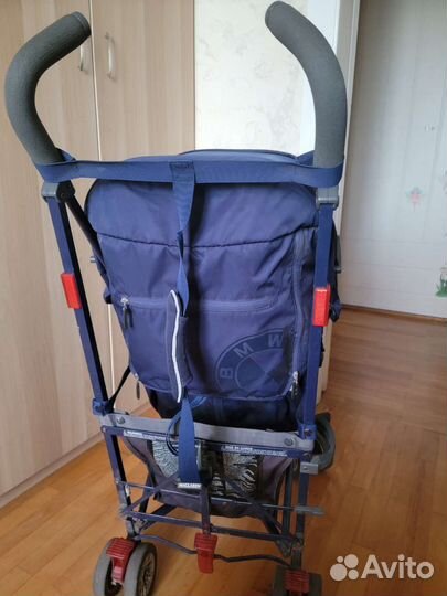 Легкая коляска-трость maclaren bmw