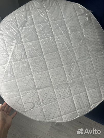 Матрас в кроватку детскую круглую