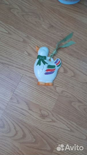 Фигурка гуся Гжель