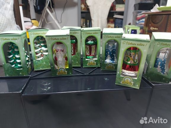 Елочные игрушки фабрики 
